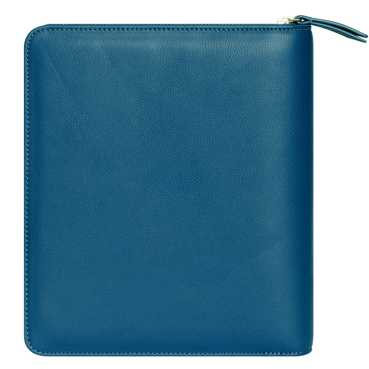 Kenzie Leather Zipper Binder