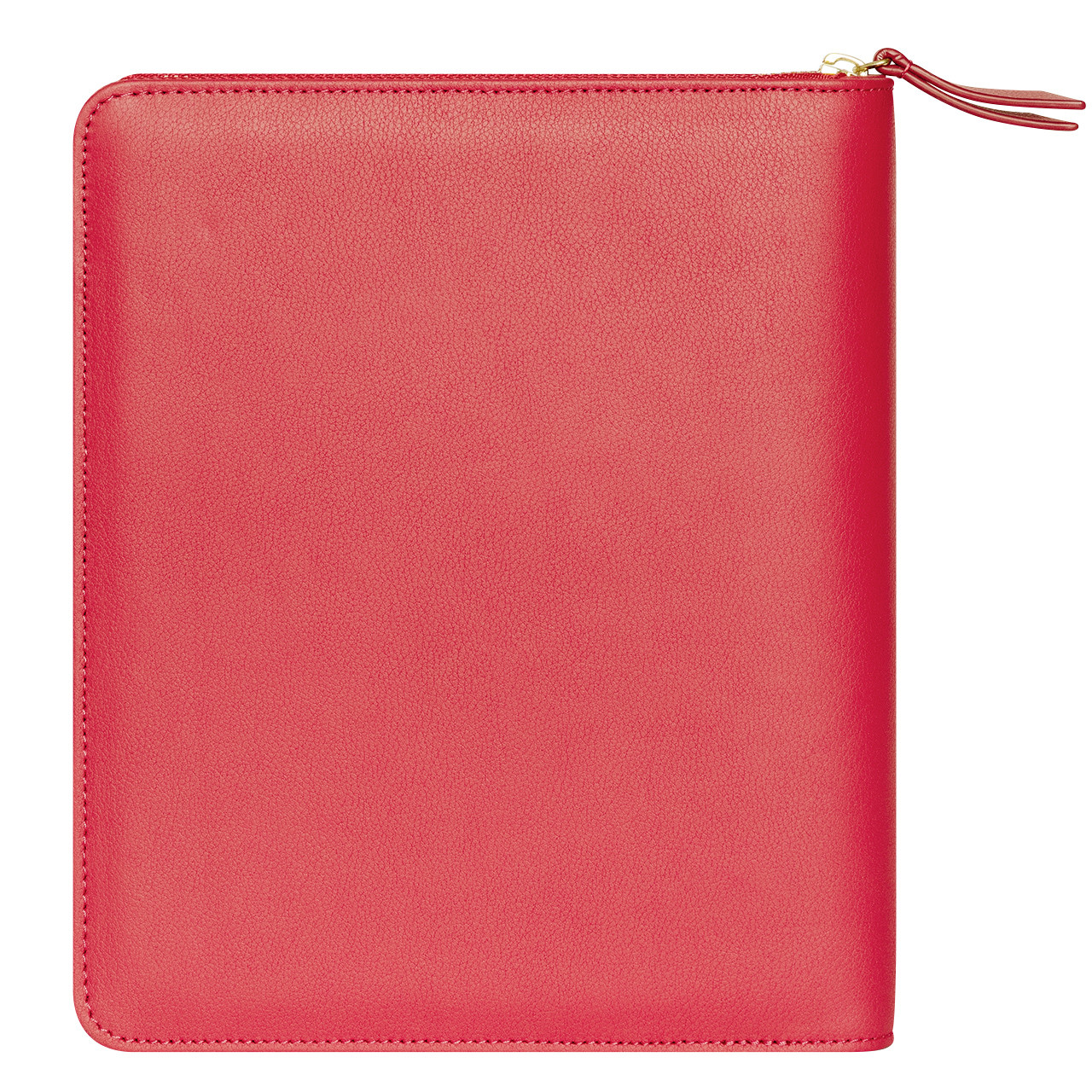 Kenzie Leather Zipper Binder