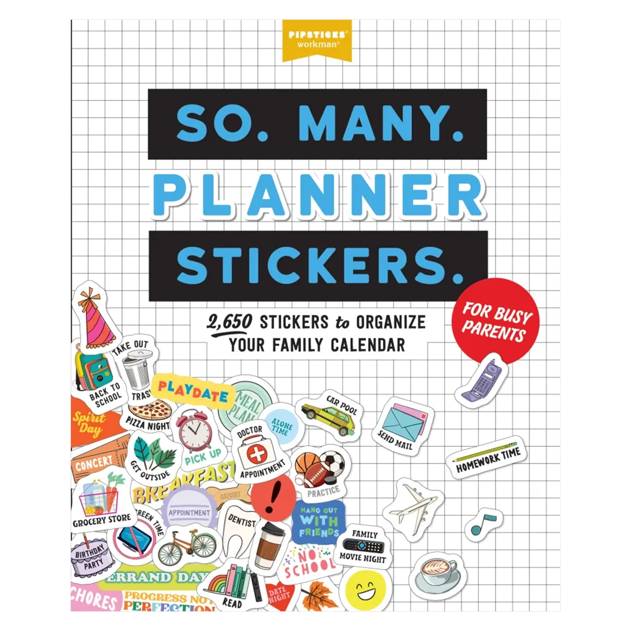 So. Many. Planner Stickers for Parents - Franklin Planner