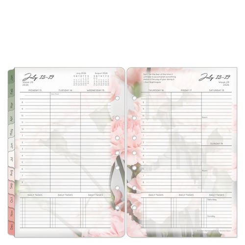 Blooms Weekly Ring-bound Planner