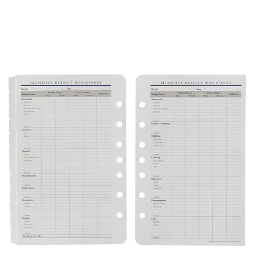Financial Plans Pack
