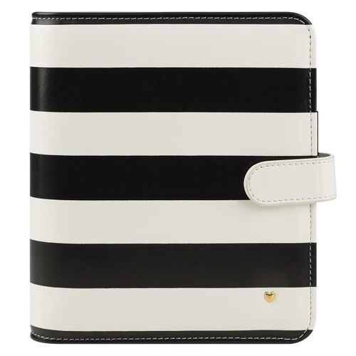 Miranda Simulated Leather Snap Binder