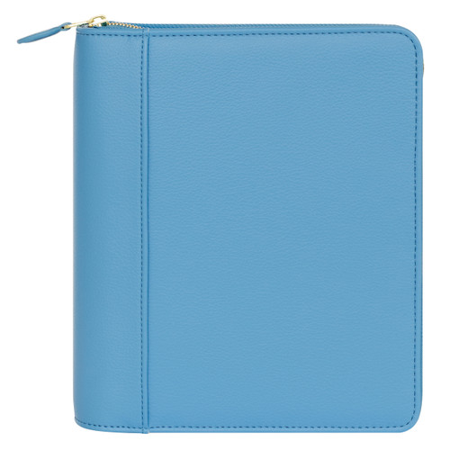 Thalia Simulated Leather Zipper Binder