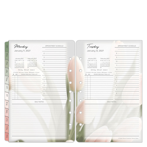 Blooms One Page Per Day Ring-bound Planner