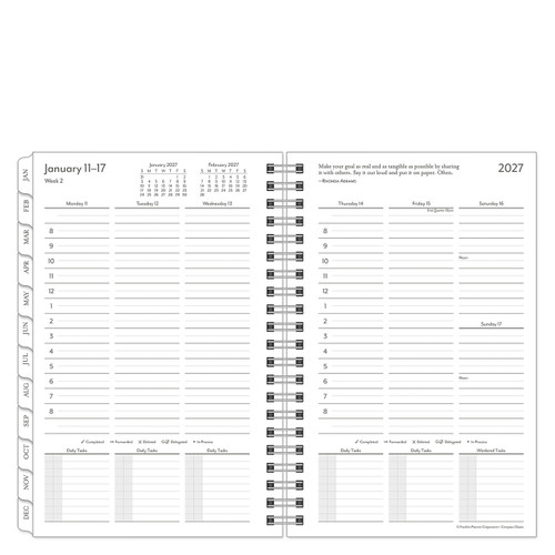 Compass Weekly Wire-bound Planner