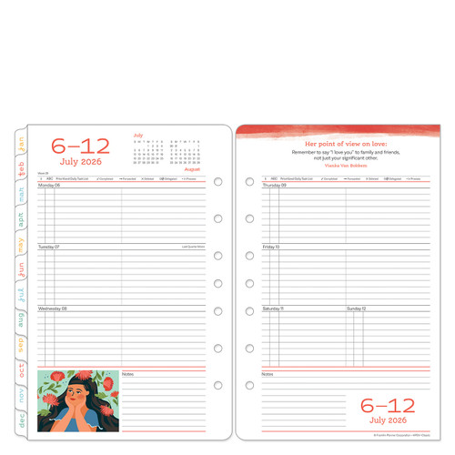 Her Point of View Weekly Ring-bound Planner