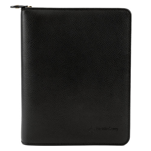 Tyler Leather Zipper Binder