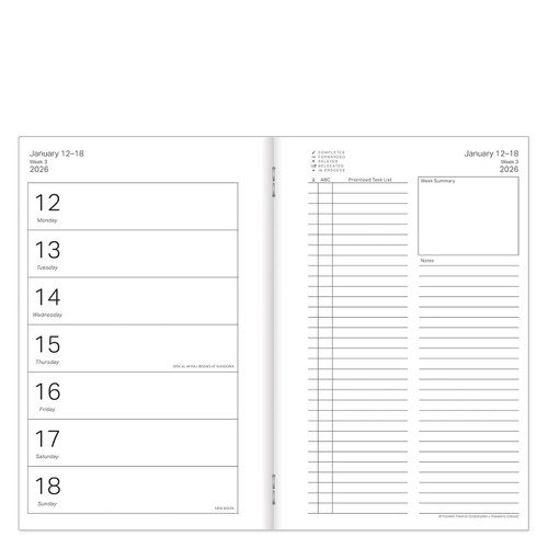 Travelers Weekly Planner Travelers Weekly Planner