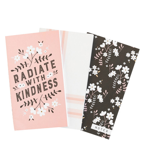 Blush Blossoms Love Notebooks 3Pack Franklin Planner