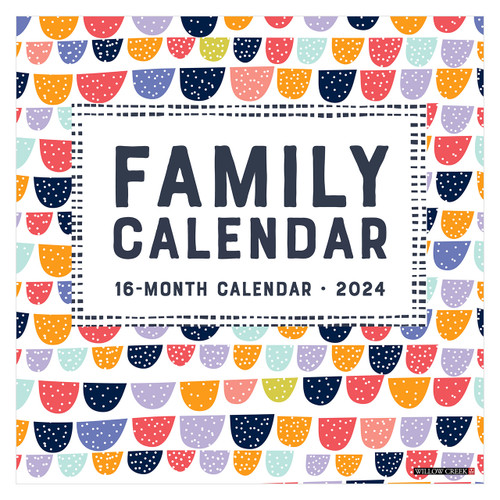 2024 Family Planner 12X12 Wall Calendar