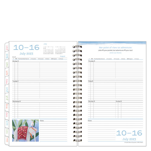 Her Point of View Weekly Wire-bound Planner