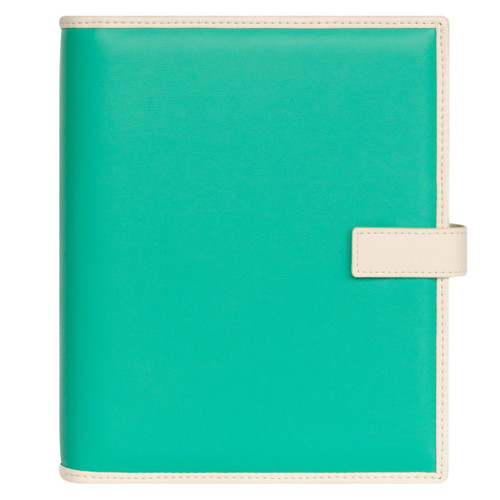 Lana Simulated Leather Snap Binder