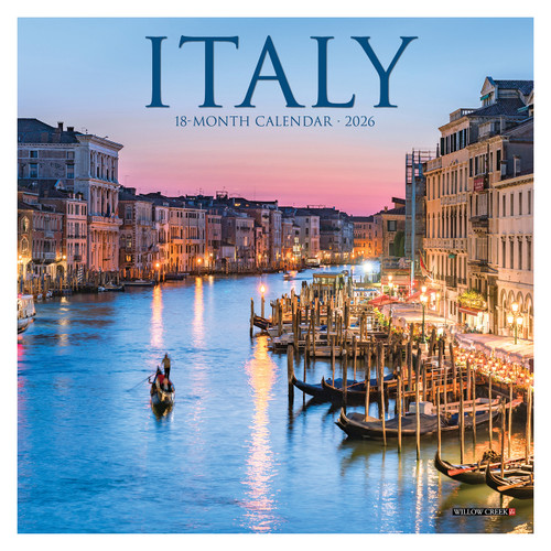Italy Mini Calendar 2026 Wall Calendar