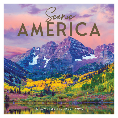 Scenic America Mini 2026 Wall Calendar