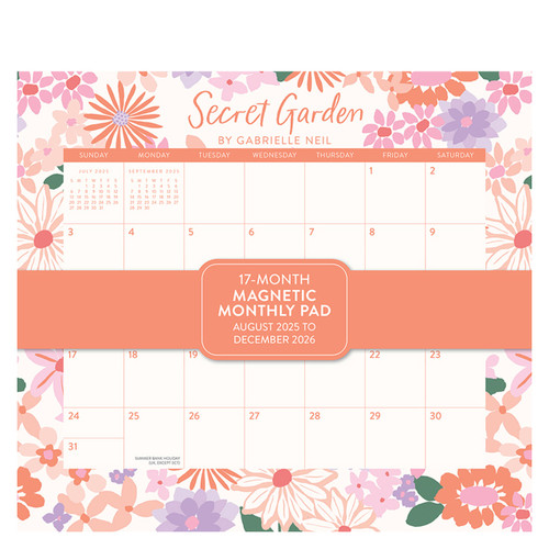 2026 Magnetic Monthly Pad