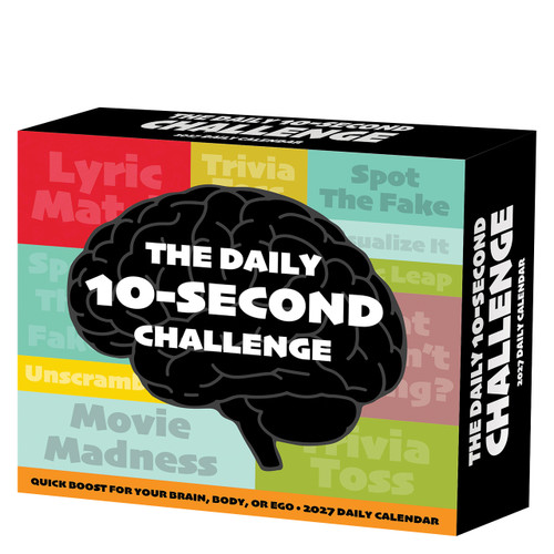 Daily 10-Second Challenge  2027 Box Calendar