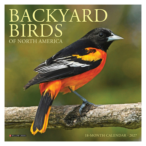 Backyard Birds 2027 Mini Wall Calendar