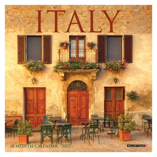 Italy 2027 Mini Wall Calendar