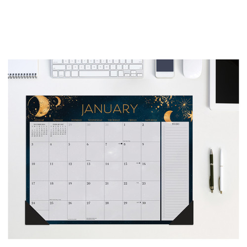 Moon Magic 2027 22" x 17" Large Monthly Deskpad