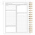 La Vie en Rose One Page Per Day Wire-bound Planner
