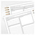 La Vie en Rose One Page Per Day Wire-bound Planner