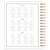 La Vie en Rose One Page Per Day Wire-bound Planner