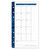 Monticello Two-Page Monthly Calendar Tabs