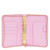 Thalia Simulated Leather Zipper Binder
