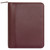 Charlie Simulated Leather Zipper Binder