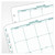 Original Two-Page Monthly Calendar Tabs