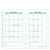 Original Two-Page Monthly Calendar Tabs
