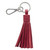Leather Tassel Keyring