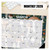 Woodland Mushroom 2026 17" x 12" Small Monthly Deskpad