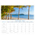 Beaches 2026 Panoramic Wall Calendar