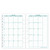 July 2025 Original Two-Page Monthly Calendar Tabs