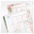 July 2025 Blooms Two-Page Monthly Calendar Tabs