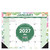 Succulents 2027 22" x 17" Large Monthly Deskpad