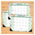 Succulents 2027 22" x 17" Large Monthly Deskpad