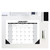 Basic 2027 17" x 12" Small Monthly Deskpad