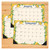 Mediterranean Moments 2027 17" x 12" Small Monthly Deskpad