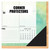 Rainbow Gradient 2027 17" x 12" Small Monthly Deskpad