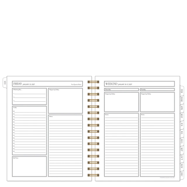 Unique Size Planners