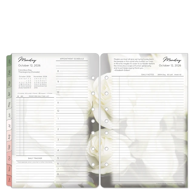 October Planners