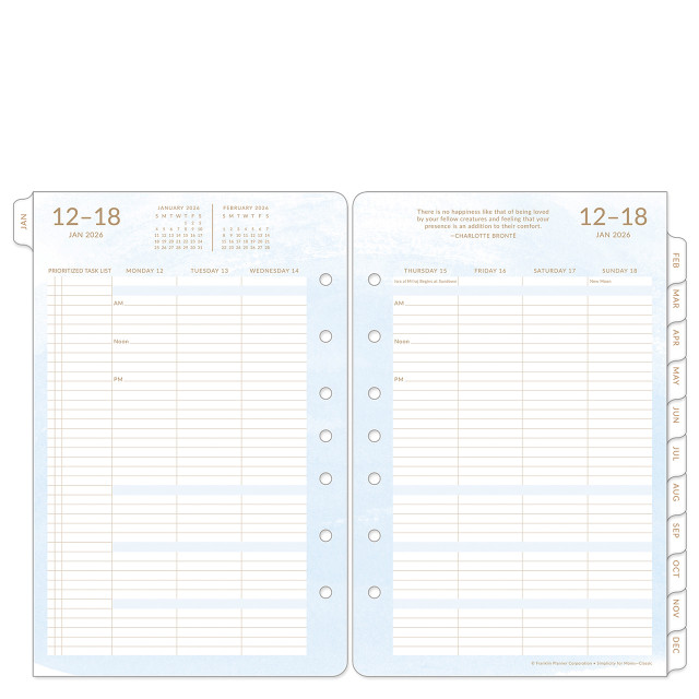 Simplicity for Moms Weekly Ring-bound Planner