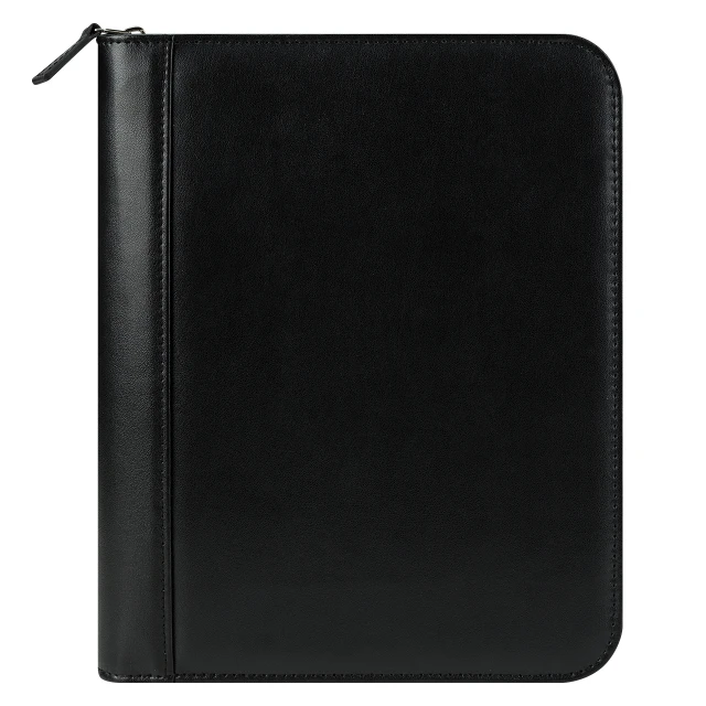 FC Signature Leather Zipper Binder