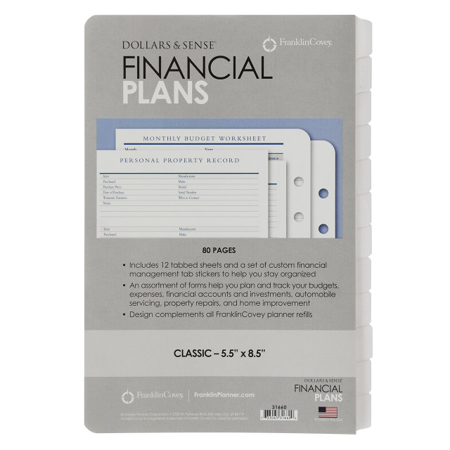 Financial Plans Pack