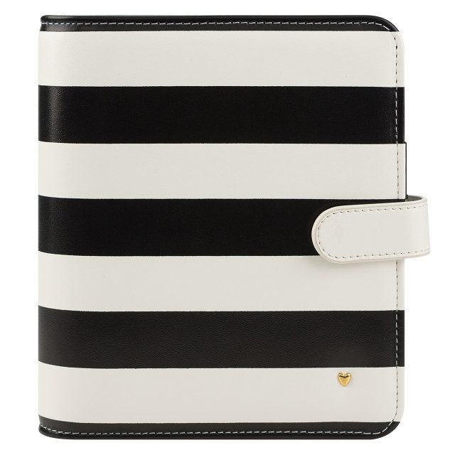 Miranda Simulated Leather Snap Binder