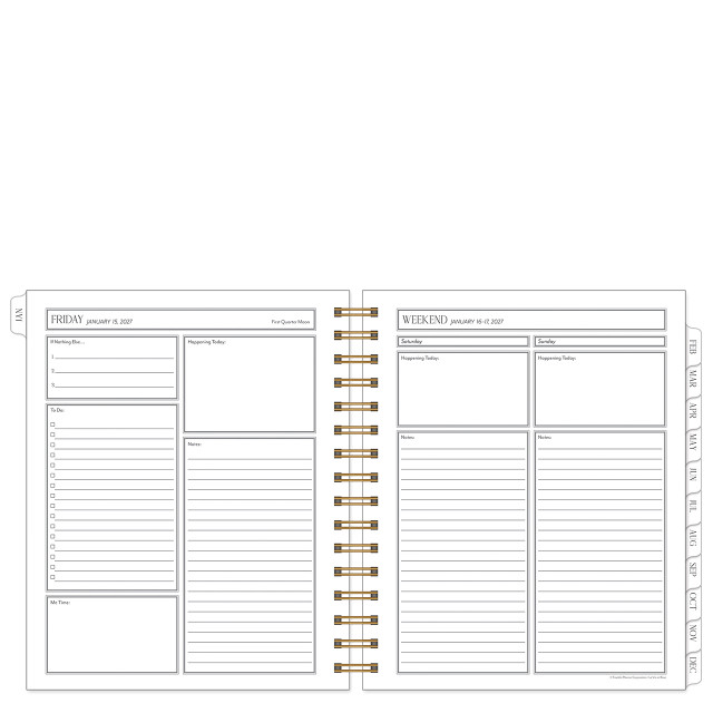 Planners - By Size - Unique Size Planners - Franklin Planner