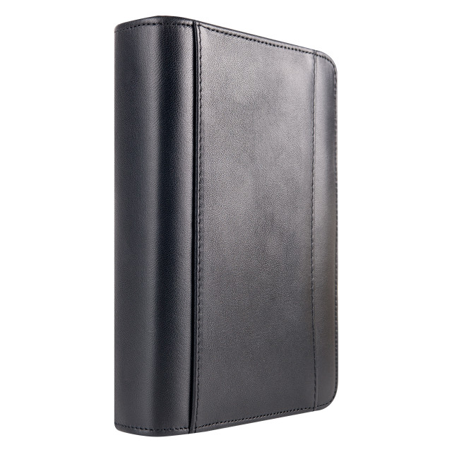 FC Signature Nappa Leather Zipper Binder