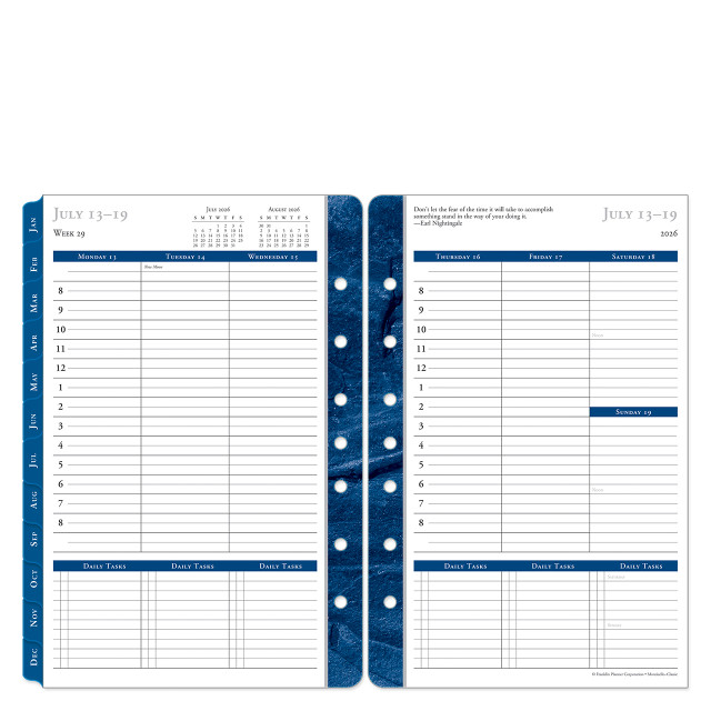 FranklinCovey コンパクト　スケジュール帳 Compact Planners: Portable Daily & Weekly Planners | Franklin Planner